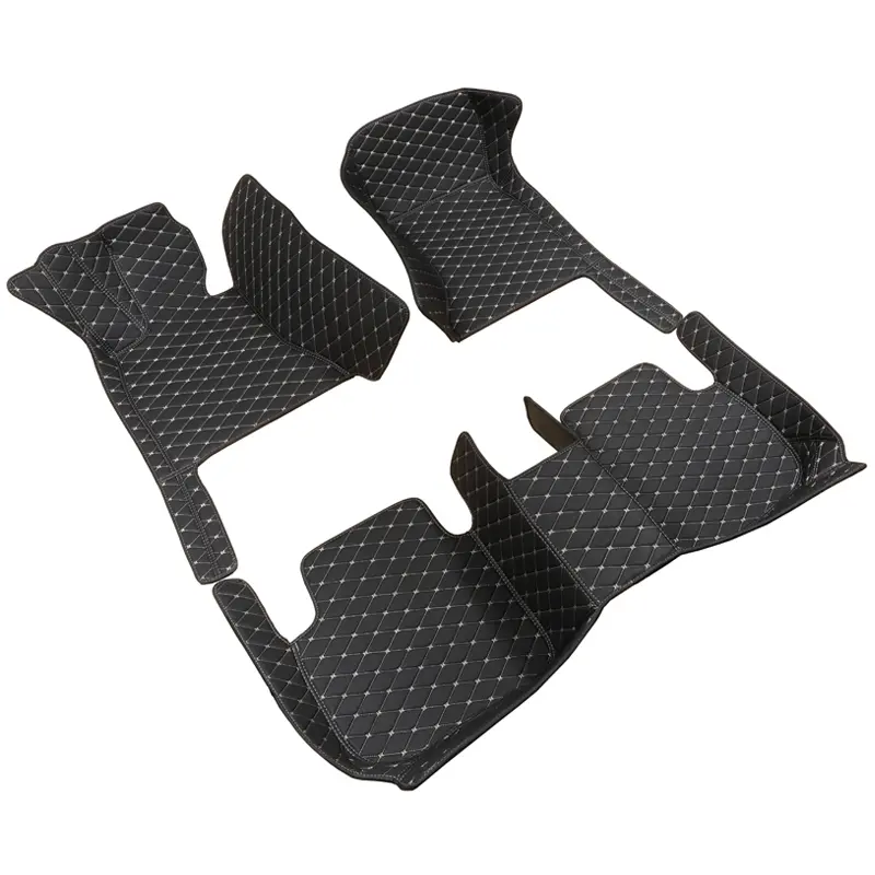 For Renault Espace 7 Seats Custom Car Floor Mats Fit 2016 2017 2018 2019 2020 2021 2022 2023 Auto Foot Carpet