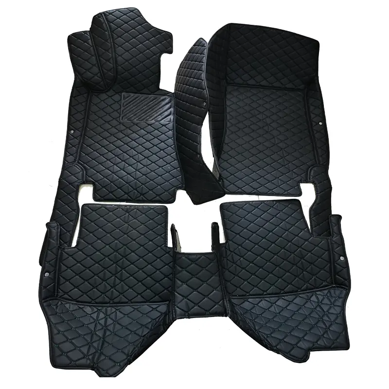 For Renault Espace 7 Seats Custom Car Floor Mats Fit 2016 2017 2018 2019 2020 2021 2022 2023 Auto Foot Carpet