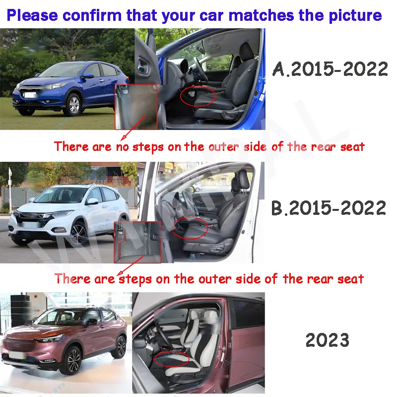 Car Floor Mats  For Honda Vezel  2023 2022 2021 2020 2019 2018 2017 2016 2015  Carpets Styling Covers Auto Accessories Foot Rugs