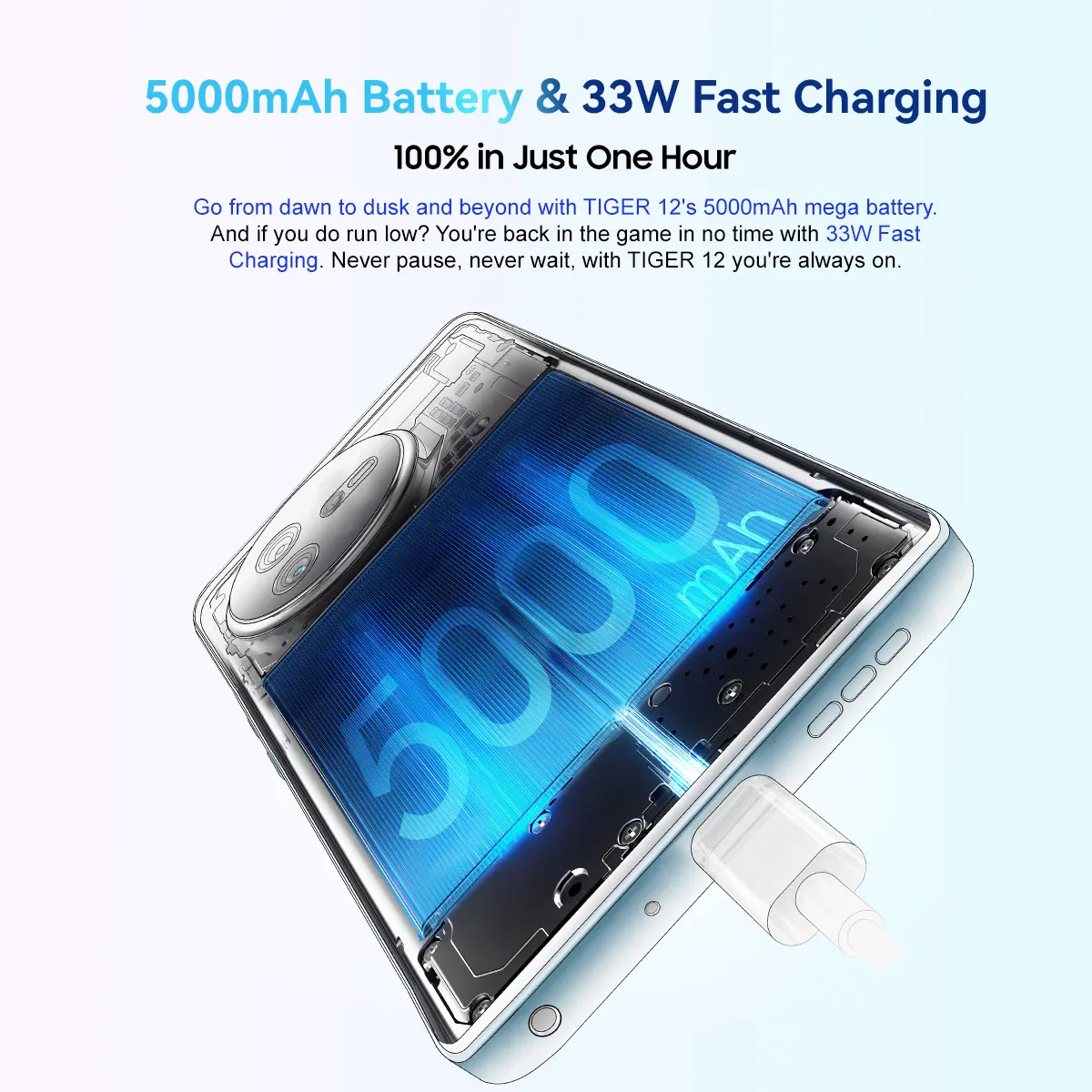 Blackview OSCAL TIGER 12 Smartphone Helio G99 6.78'' 120Hz 2.4K Display Cell Phone 8GB 128GB, 64MP, Mobile Phone Android13