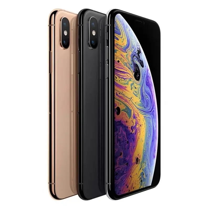 Unlocked Original Apple iPhone XS Max 4G LTE Mobile Phone Used 6.5" 4GB RAM ROM 64GB/256GB NFC A12 Bionic IOS SmartPhone