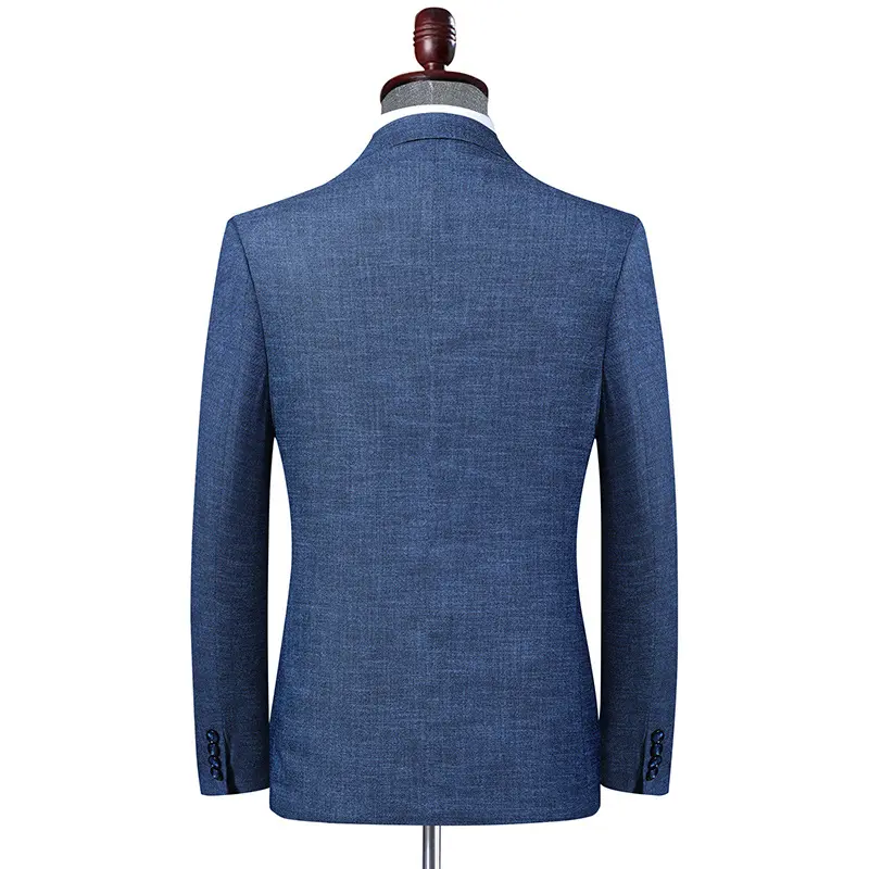 Men Blazers Turn Down Collar Suits Business Jackets Blazer Cardigan Single Breasted Long Sleeve Outerwear Summer Slim Fit