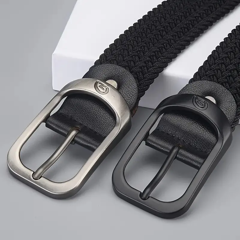 2023 men and women fashion nylon belt alloy casual belt women wild stretch jeans belt decoration ins wind Luxury brand design