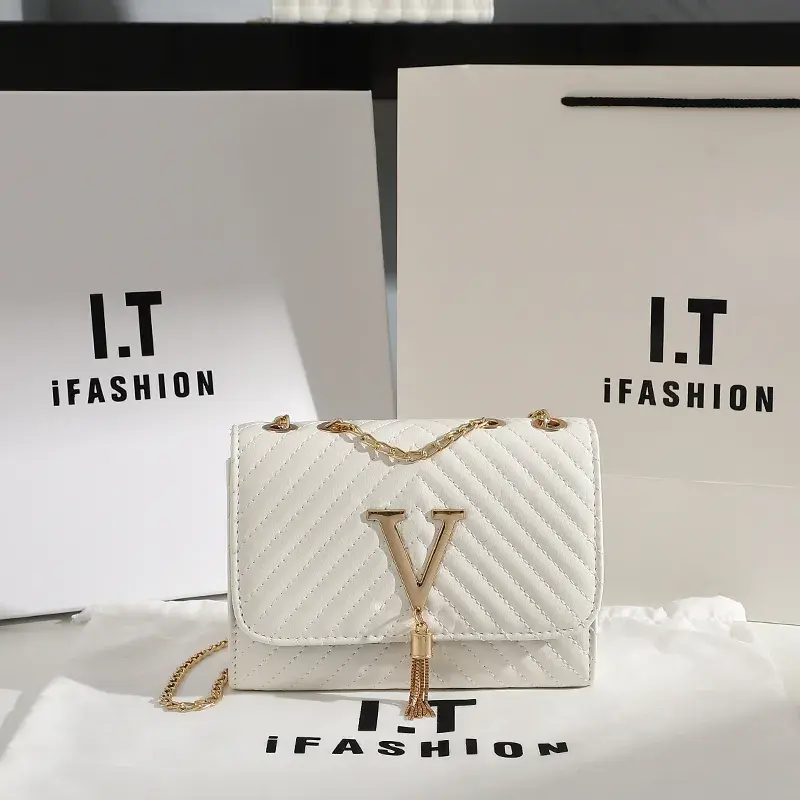Thread Luxury Handbag Shoulder Bags Brand Sequined Tassel Clutch Small Bag and Purse Party，Embroidery Women Crossbody Bag