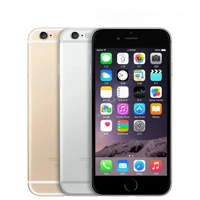 4.7" iPhone 6 Original Smartphone IOS 16/64/128GB ROM Dual Core Unlocked Mobile Cell Phone