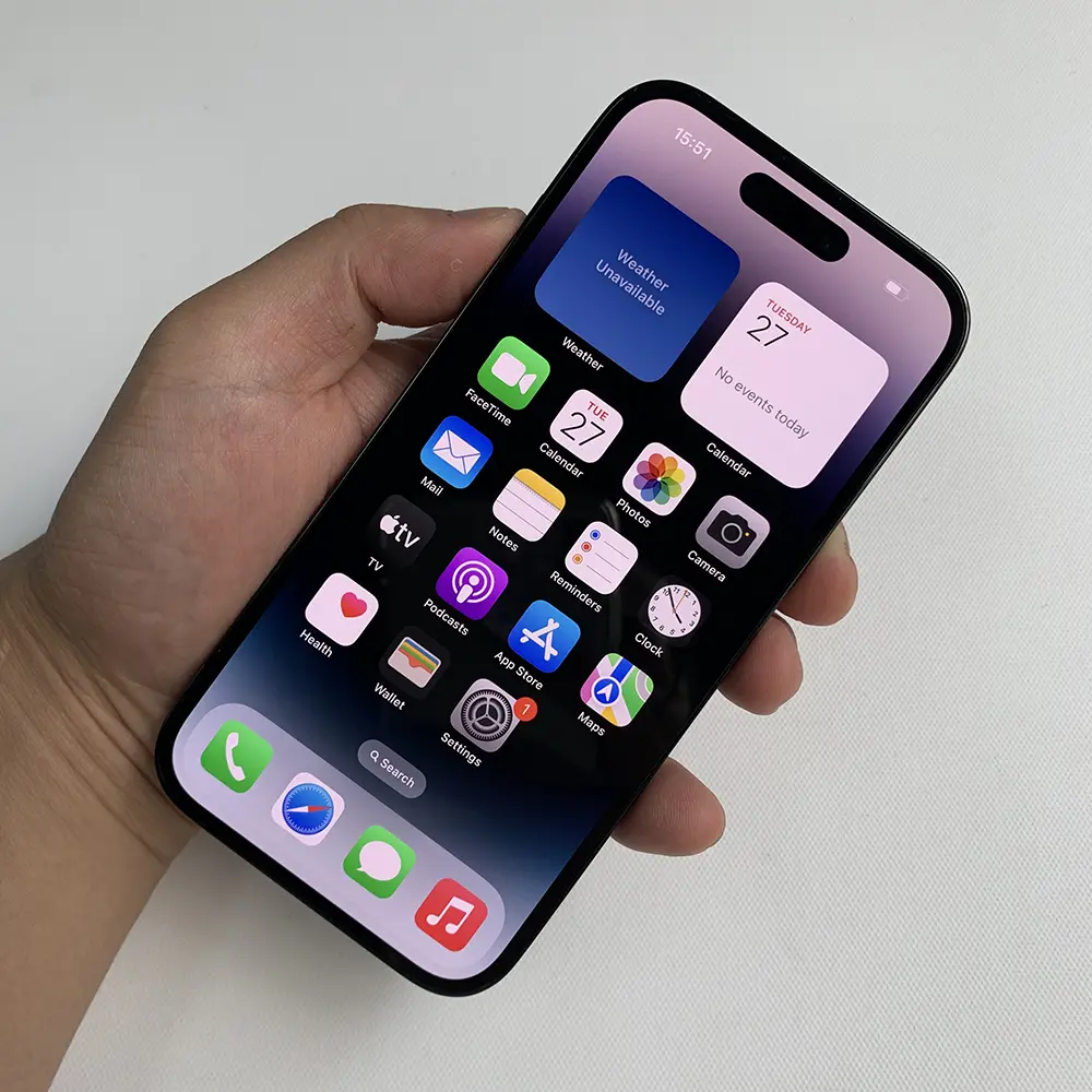Original Apple iPhone 14 Pro MAX 5G Mobile Phone 14PM Face ID 6GB RAM 128GB/256GB ROM eSIM NFC 6.7'' IOS Hexa Core SmartPhone