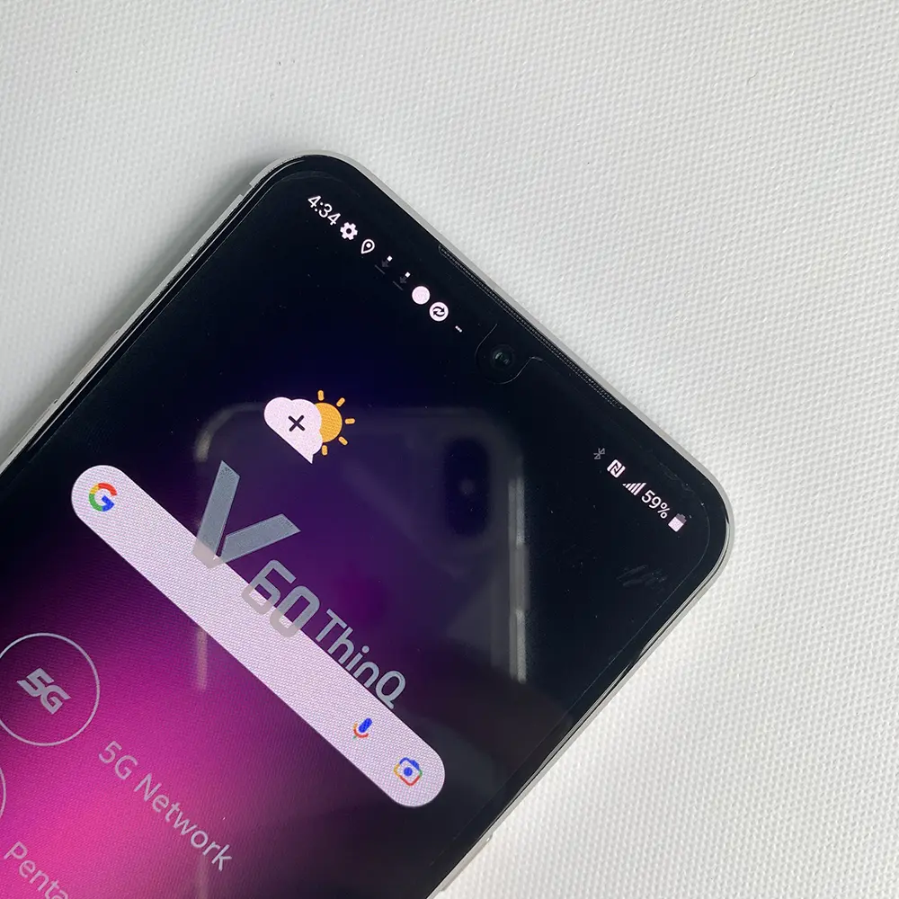 Original LG V60 ThinQ V600VM V600TM 5G SmartPhone NFC 8GB+128GB 6.8'' 64MP+13MP+10MP Snapdragon 865 Octa-Core Android SmartPhone