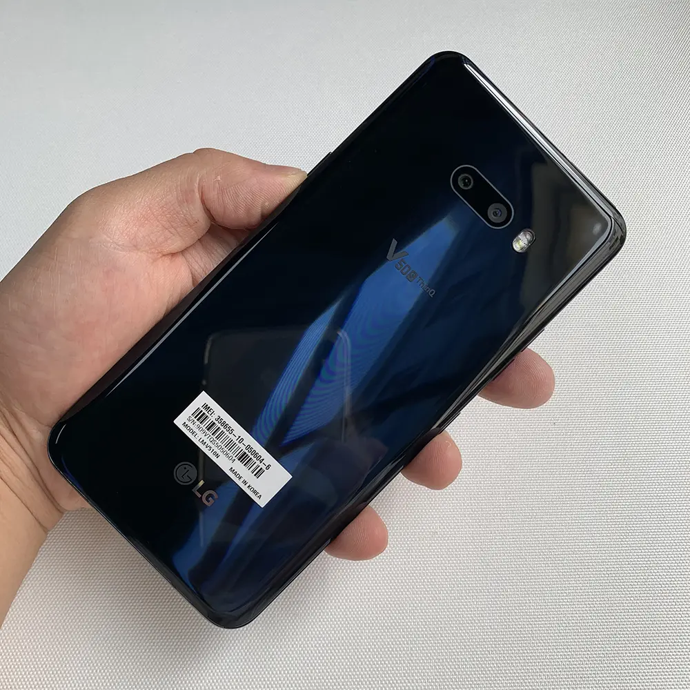 Original LG V50S V510N 5G Mobile Phone NFC 8GB RAM 256GB ROM 12MP+13MP+32MP OLED 6.4 Snapdragon 855 Octa-Core Android SmartPhone
