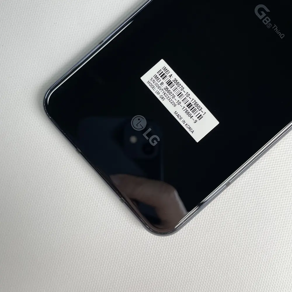 Original LG G8S G810EAW 4G Mobile Phone NFC 6GB RAM 128GB ROM Dual SIM 6.21" G-OLED 12MP+13MP+8MP Octa-Core Android SmartPhone