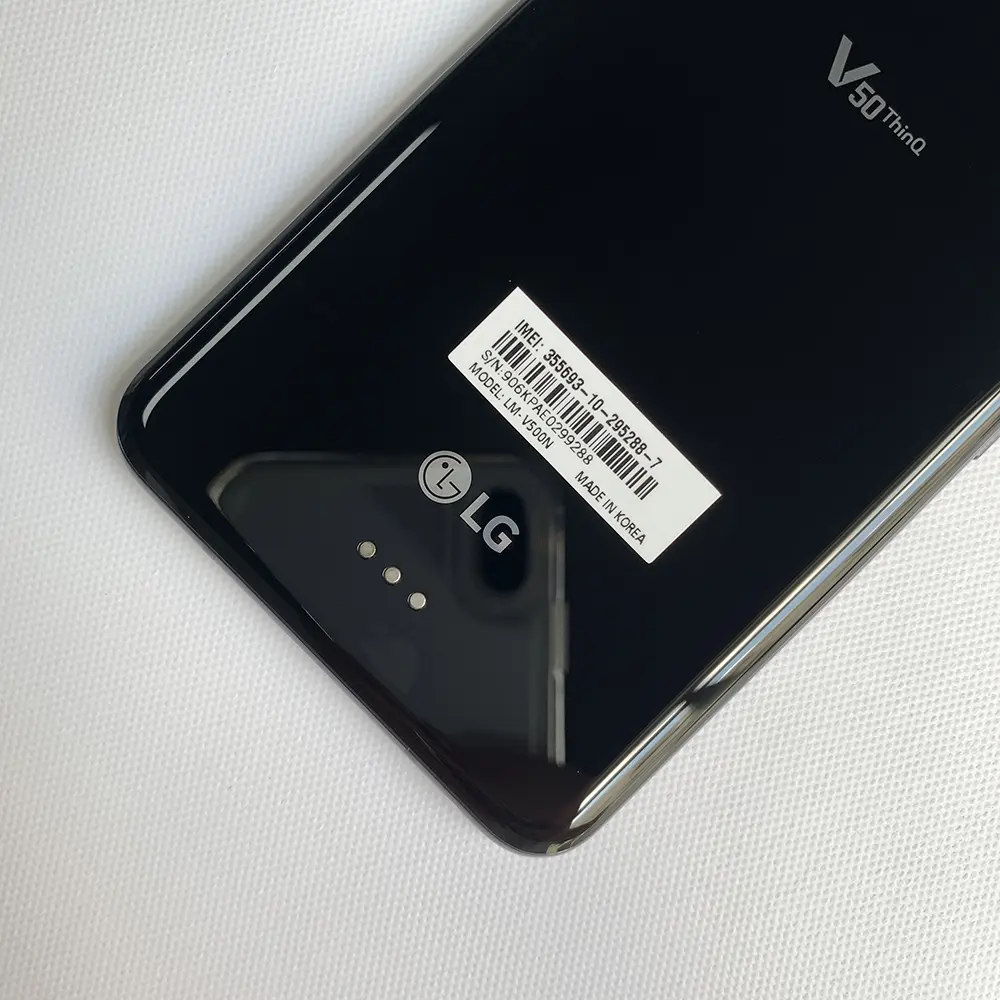 Original LG V50 V500EM 5G Mobile Phone NFC 6GB+128GB Fingerprint 6.4'' 12MP+16MP+8MP+5MP Snapdragon 855 Octa-Core SmartPhone