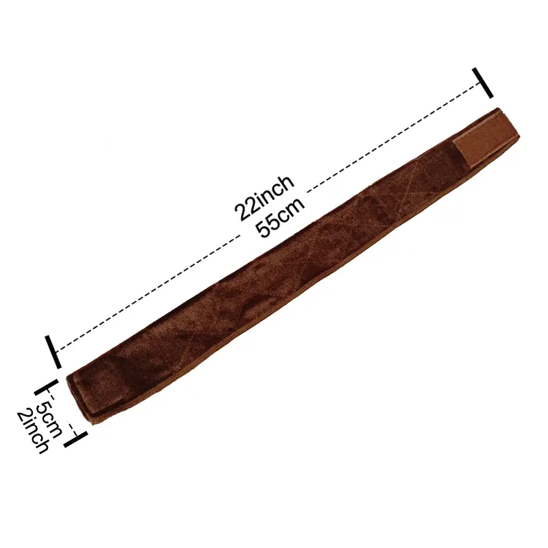 New Women Headwear Velvet Wig Hair Band Non-Slip Hairband Wig Accessories Headband Adjustable Wig Grip Band