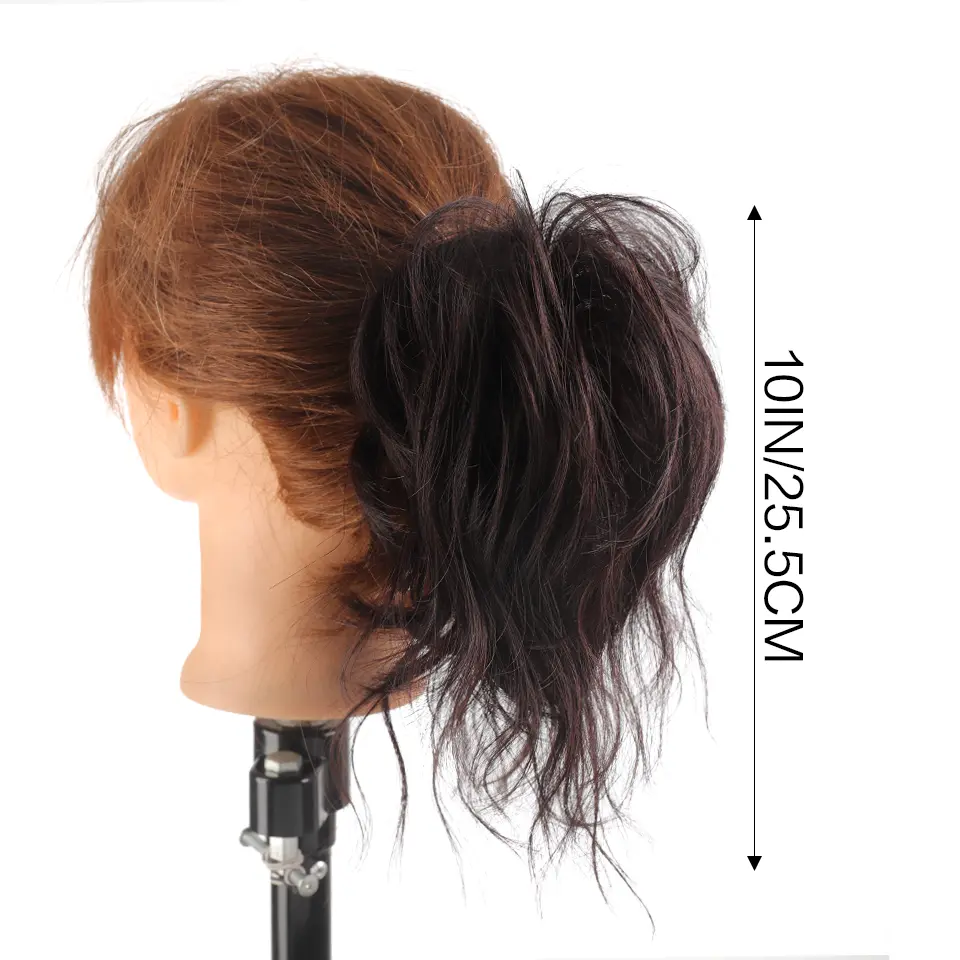 LUPU Claw Messy Hair Buns Synthetic Hair Extensions Elegant For Daily Use Hair Accessories Halloween Christmas