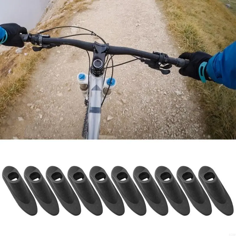 10Pcs Bike Line Pipes Clamp Bike Grommet Bicycles Brake Shiftesr Embedded Wire