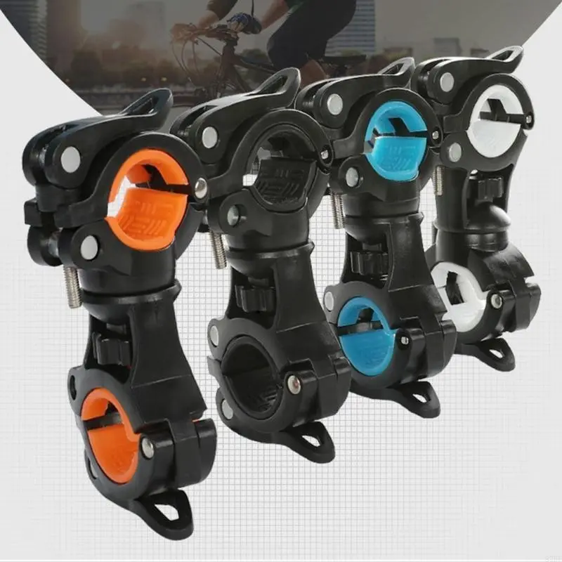 Adjustable Bicycles Flashlight Mount Universal Bike Flashlight Holder Bicycles Front Torch Mount LED Headlight Holder