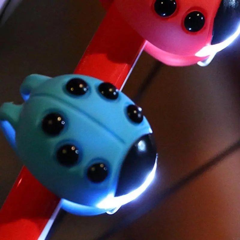 Bright Balance Bike Light Mini Silicone Bicycles Light Scooter Safety Light Kid Stroller Headlight Front Lamp