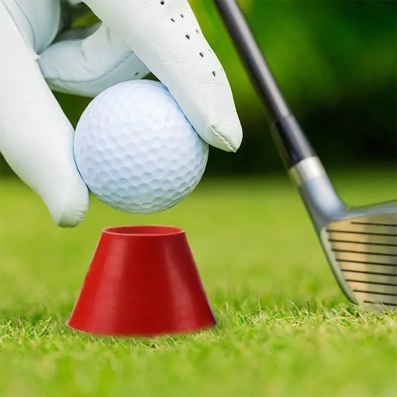 Colorful Rubber Winters Golf Tees Set with Different Height Tees Rope Golfs