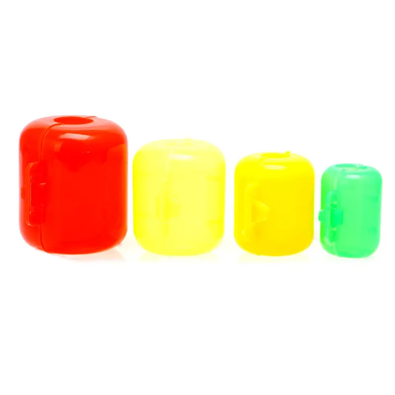 10pcs Wood Shrimp Hook Hat Cover Squid Hook Box Protect Fishing Tackle Umbrella Hooks Protective Case Storage Cover Protector