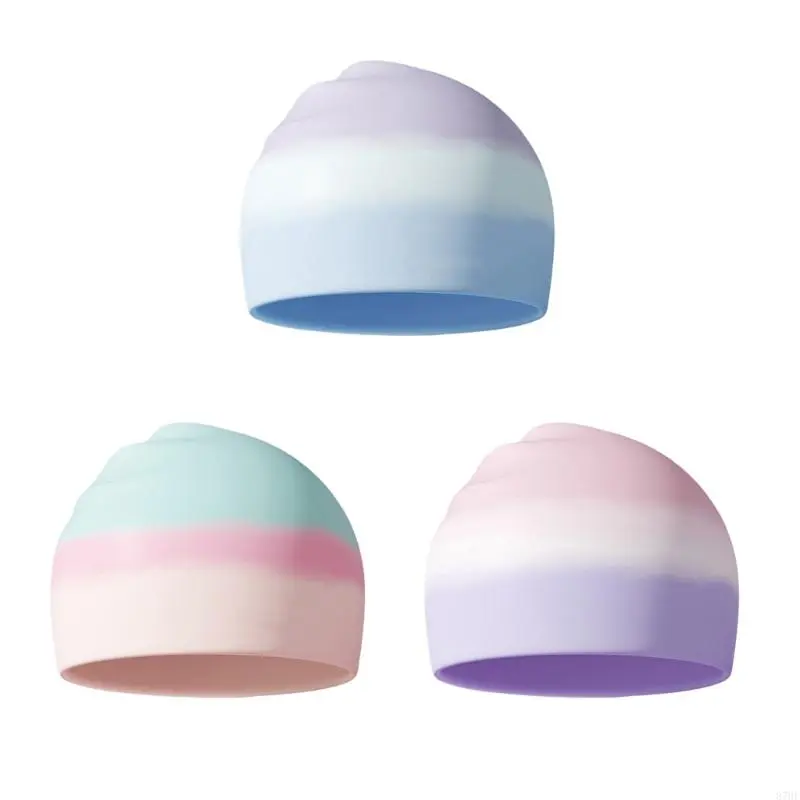 Silicone Swim Hat for Women Water Resistant Swimming Hat Women Surfing Hat