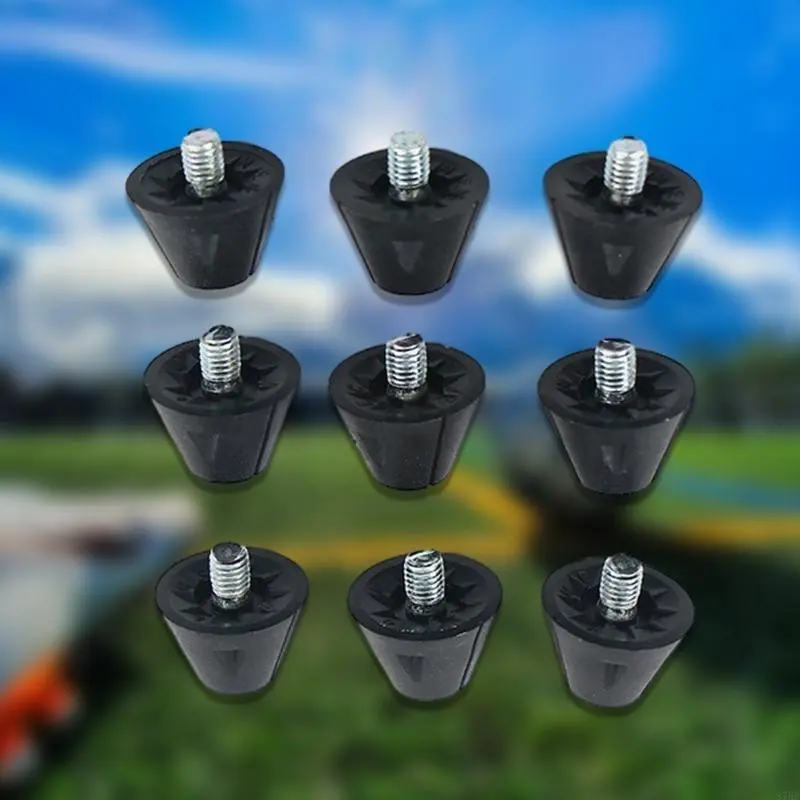 12Pcs Football Spikes Nails Screw Cleat Football Studs Replacement Soccer Cleats for Men Women Boy And Girl Soccer Shoes