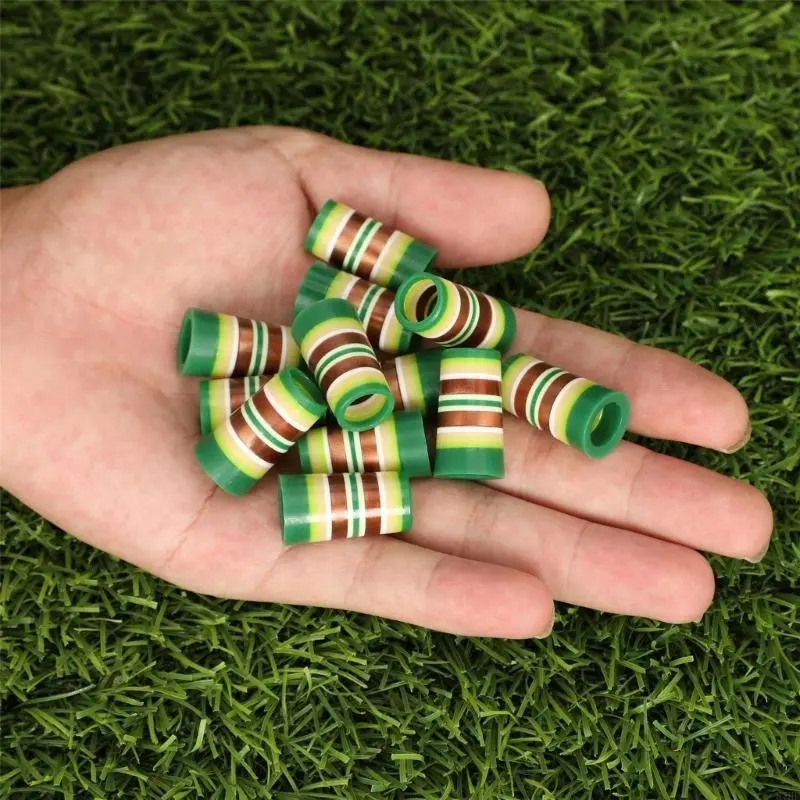 10Pcs Golfing Ferrules for Iron Shafts Golfing Accessories Golfing Tapered Ferrules Fit 0.35Inch 0.37Inch Iron Shafts