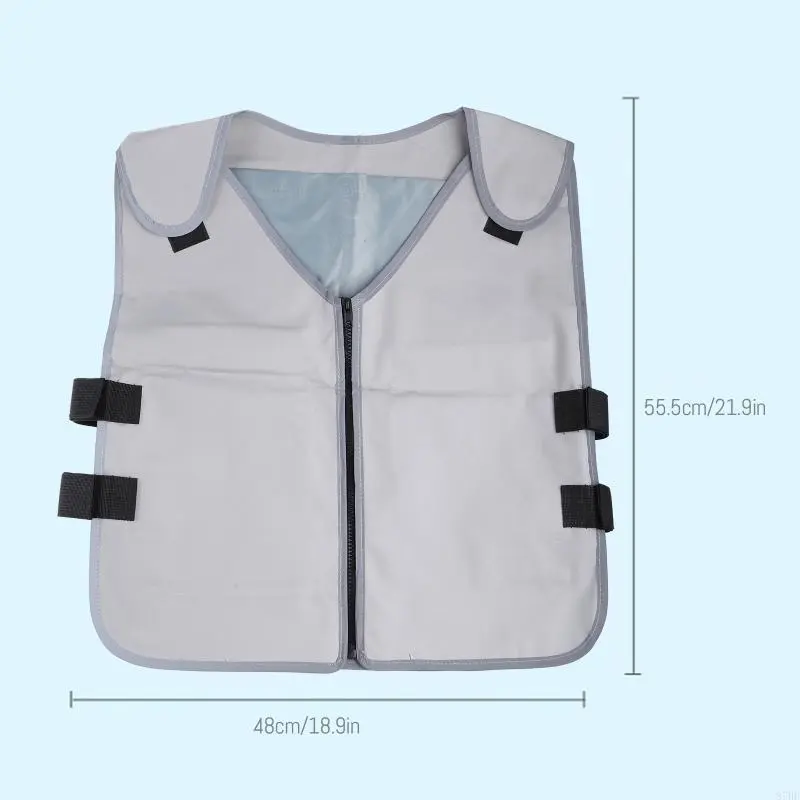 Cooling Clothes, Outdoor Ice Cooling Vest for Men and Women Summer Cooling Vest