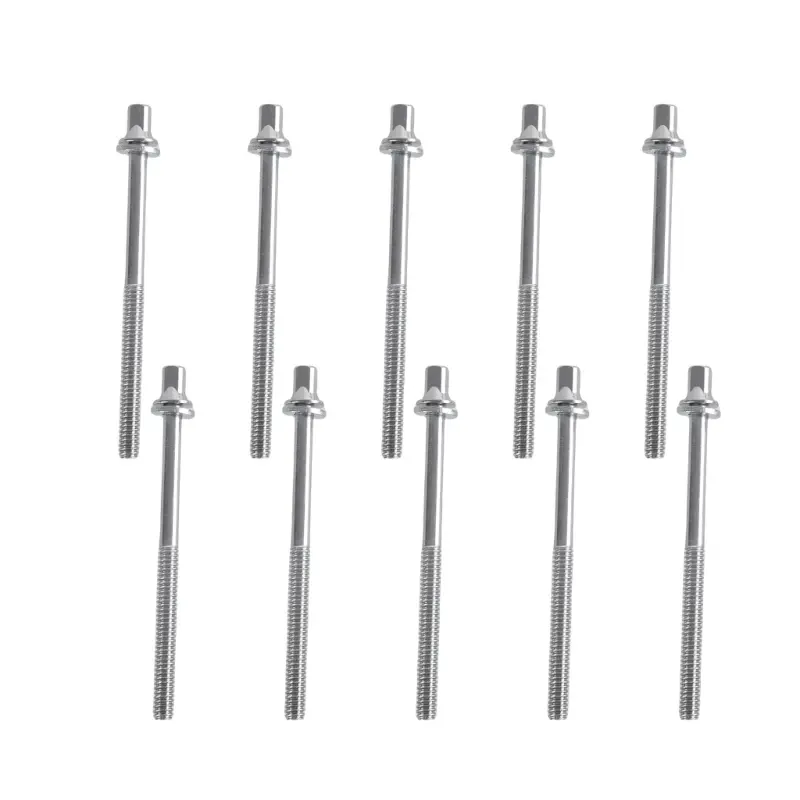 10PCS Drum Screws Metal Texture Perfect for Maintaining Your Percussion Set