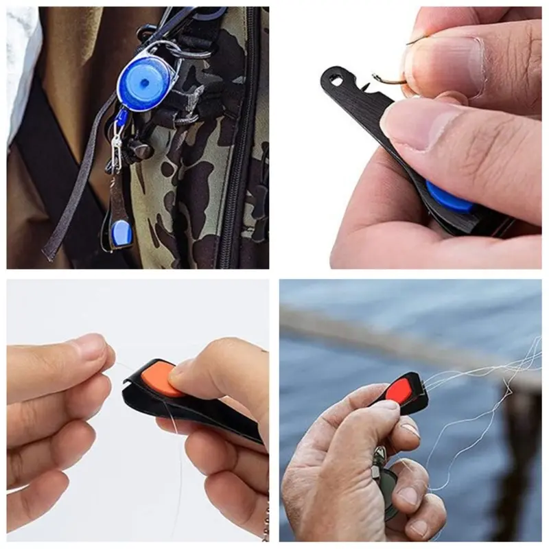 1PC Stainless Steel Fishing Scissors Sea Fishing Wire Line Cutters Clip Lead Fishing Tackle Multifunctional Fishing Tools