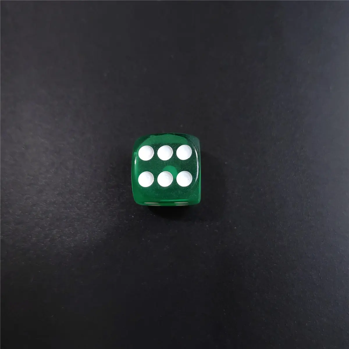 10pcs/set Of Acrylic Blue Yellow Green Red Dice Transparent Color 16mm Round Corner Four-color Hexahedron Board Game
