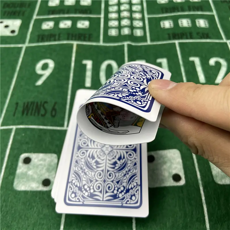 2pcs/Lot Plastic Playing Cards Waterproof Poker Cards Baralho Texas Hold'em Narrow Brand PVC Pokers Board Games 2.28*3.46 Inch