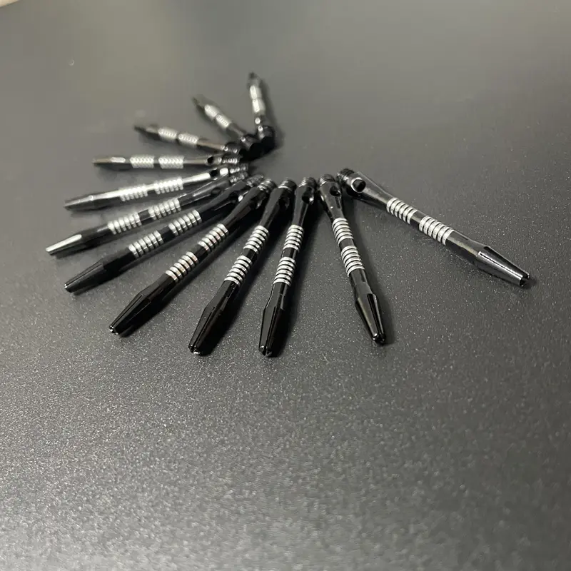 12 pcs of high-end metal darts, aluminum rods, metal rods, engraved 12-line darts, entertainment accessories