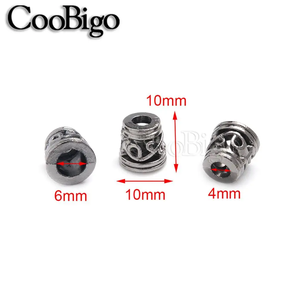 10pcs Cord Lock Stopper Ends Rope Clips Sportswear Hat Garment Paracord Lanyard Drawstring Bags DIY Craft Accessories Plastic