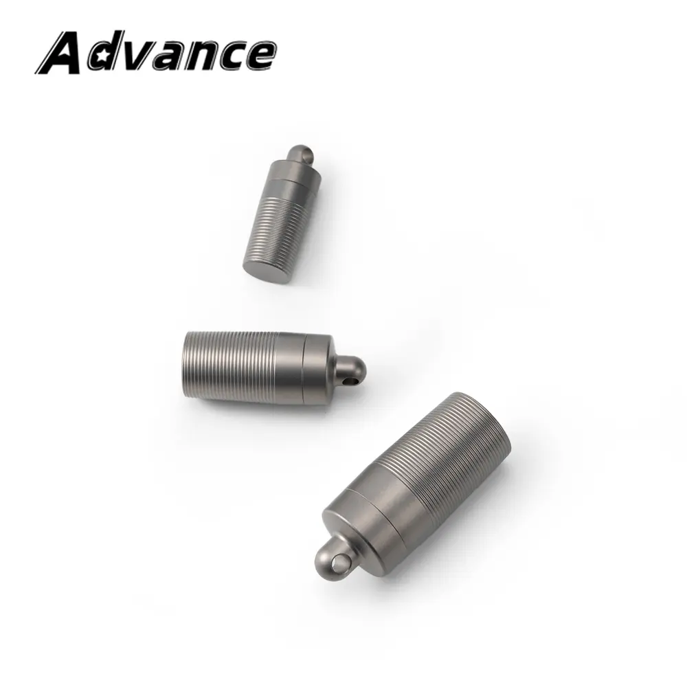 S/M/L Small Storage Bottle Portable Box Waterproof Titanium Bottle Outdoor Tool EDC