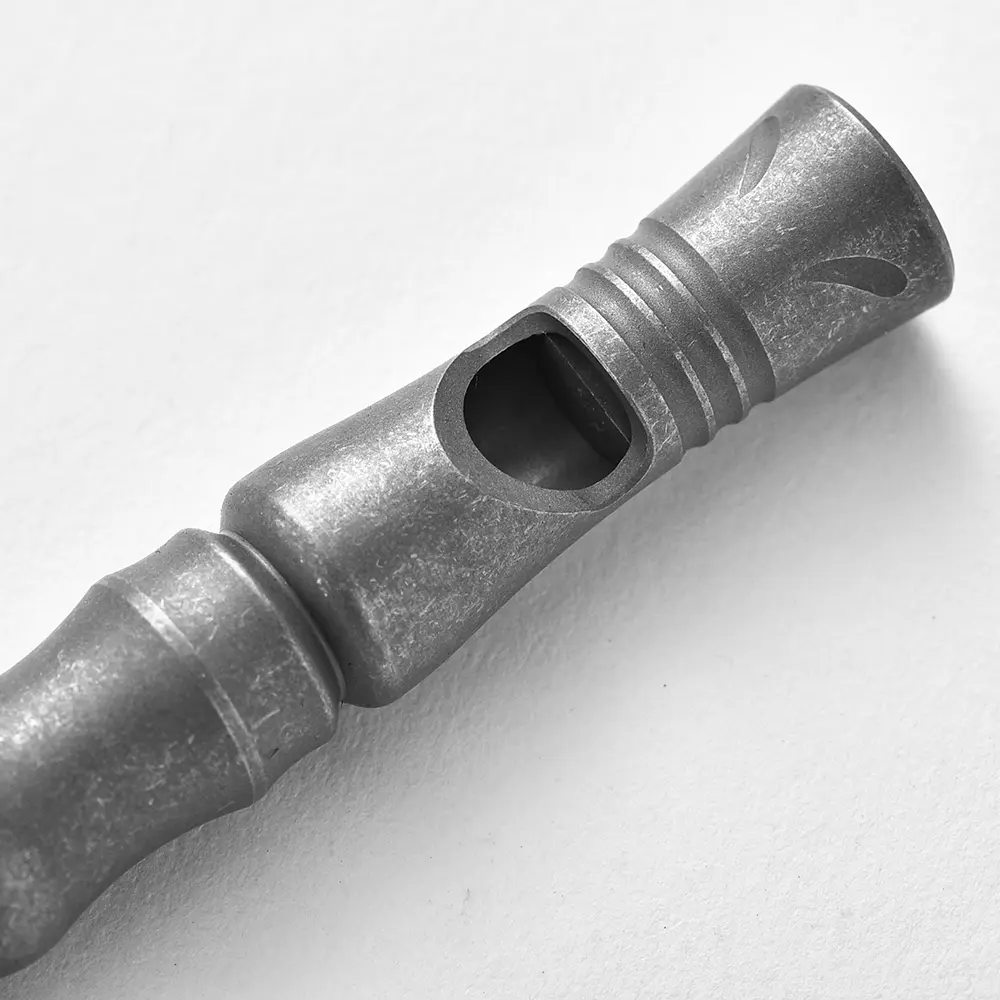 Whistle Keychain Accessories Portable EDC Titanium Outdoor Tool