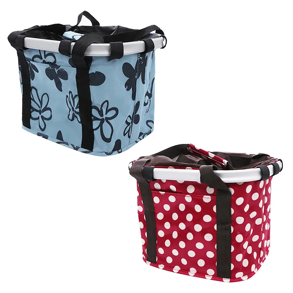 Cloth Bicycle Carrier Basket  Cat Travel Bike Carrier Basket For Small Dog Foldable Bike Bag