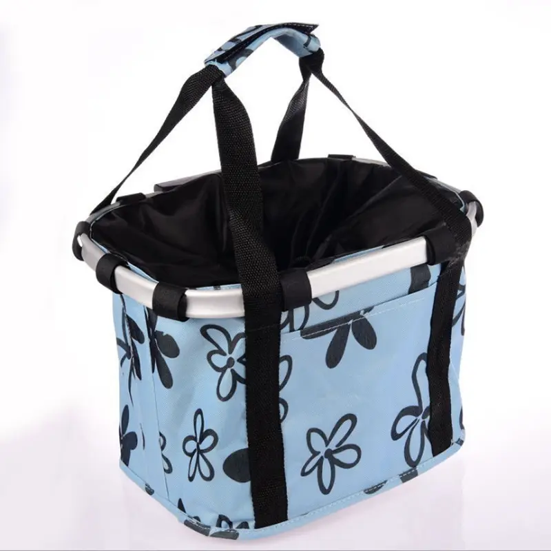 Cloth Bicycle Carrier Basket  Cat Travel Bike Carrier Basket For Small Dog Foldable Bike Bag