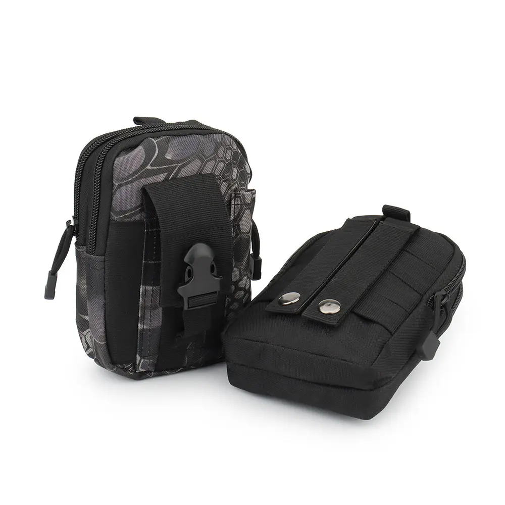 Outdoor Waist Bag Tactical Pouch Belt Small Pocket Military Waist Pack Running Travel Camping EDC Tool Men Bag