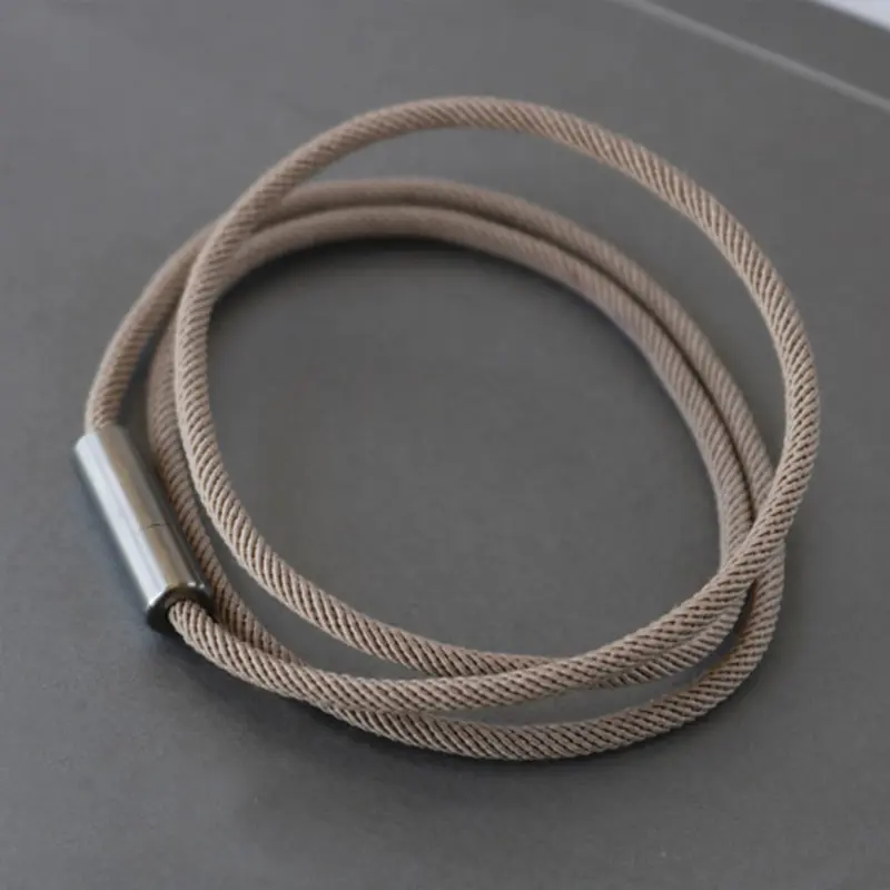 Titanium Paracord Rope DIY Pendant Connection Outdoor EDC DIY Rope Buckle Connect Button Titanium Alloy Knife Beads