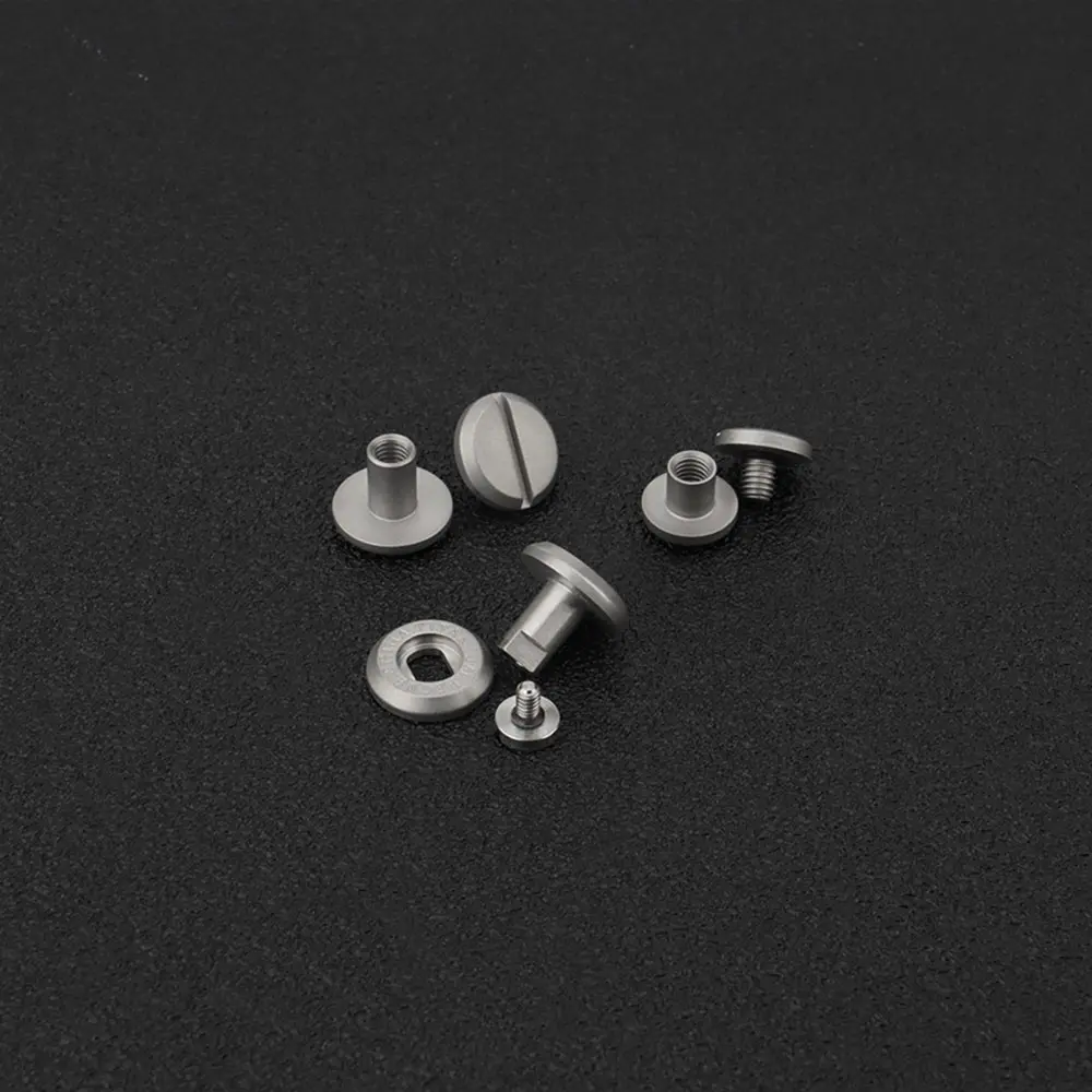 Titanium Screw Car Keychain Belt Pin Buckle Titanium Screws Ultra-light Outdoor Small Tool Accessories