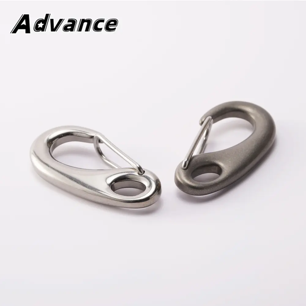 Titanium Alloy Buckle Titanium Keychain EDC Camping Outdoor Tool