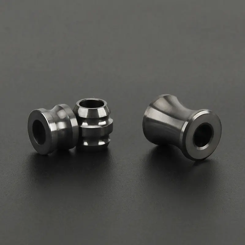 Black Titanium Alloy Knife Beads Key Chain Pendant Paracord Umbrella Rope DIY Paracord Bead Accessories