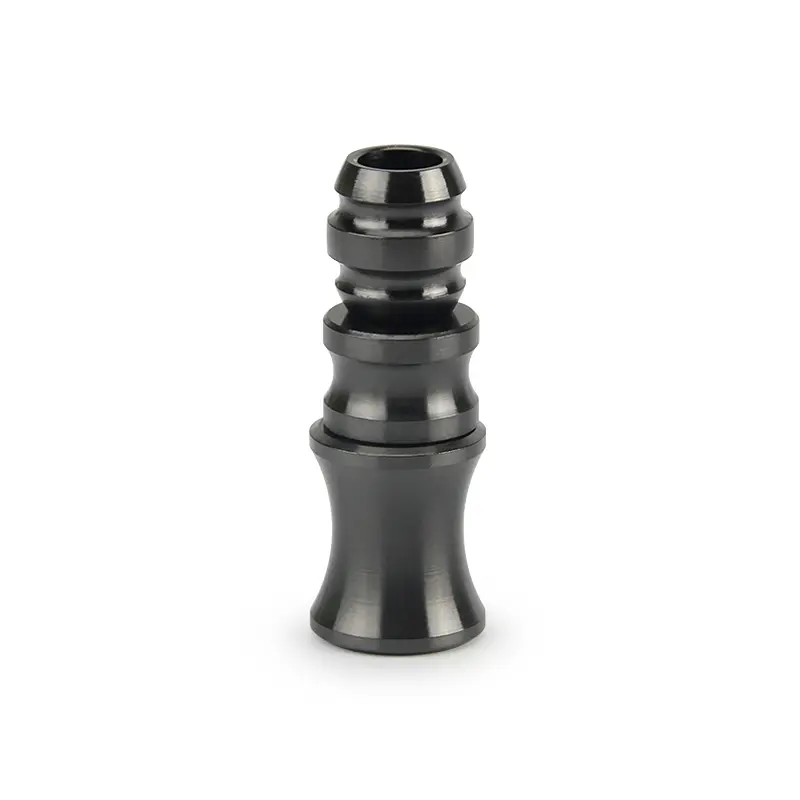 Black Titanium Alloy Knife Beads Key Chain Pendant Paracord Umbrella Rope DIY Paracord Bead Accessories