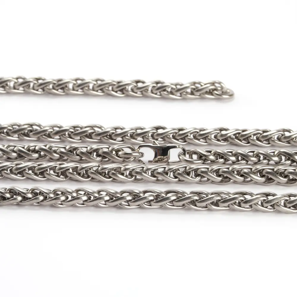22/70cm Titanium Alloy Necklace Chain DIY Bracelet Outdoor Tool EDC