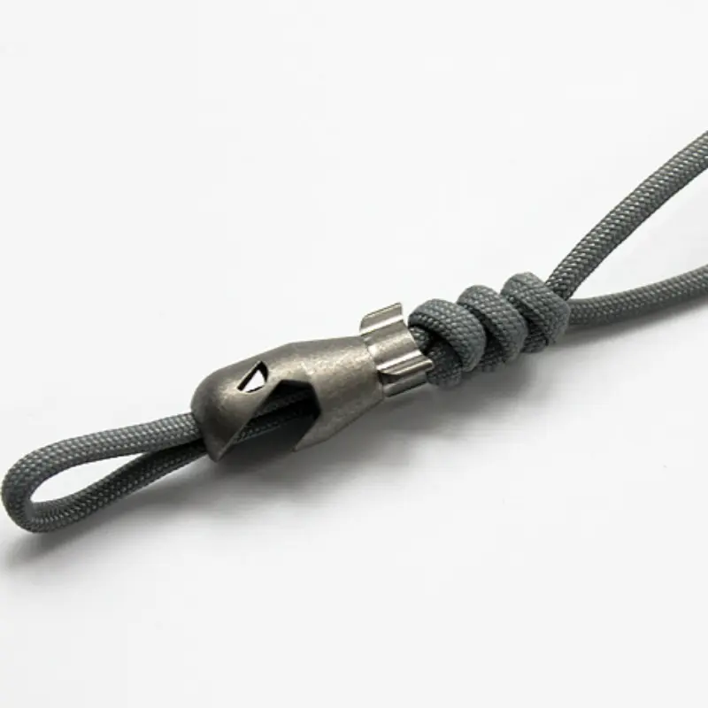 Outdoor Titanium Alloy Keychain Accessories Shark Shape Bottle Opener Multi Small Tool Mini EDC