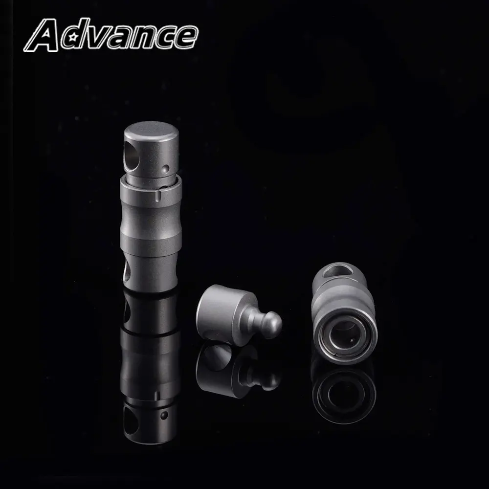 Titanium Alloy Keychian Car Key Connecting Rotary Buckle EDC Outdoor Tool
