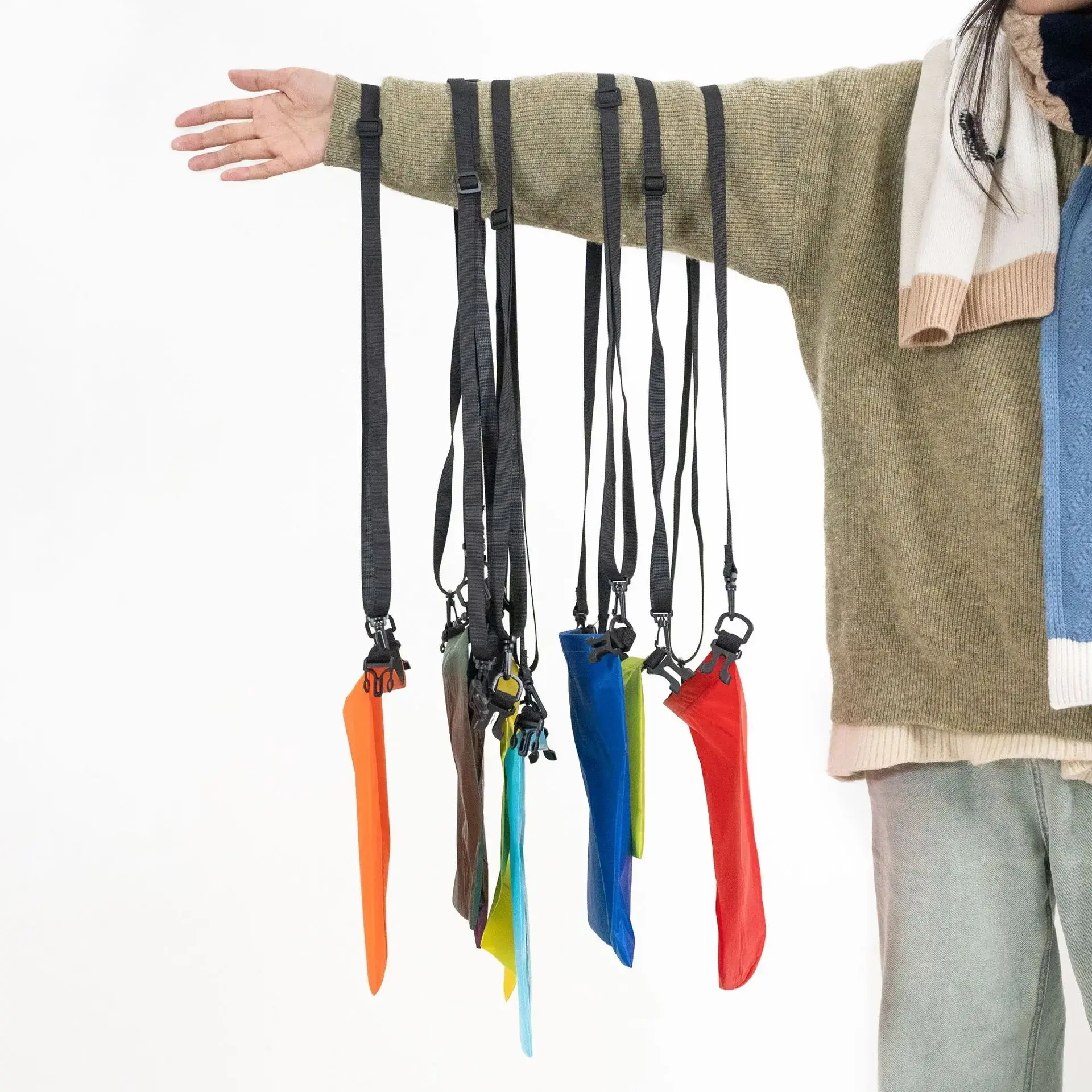 1.5/2.5/3/3.5/5/8L Outdoor Waterproof Bag Dry Bag Sack Ultralight Floating Dry Gear Bags For Boating Fishing Rafting Swimming