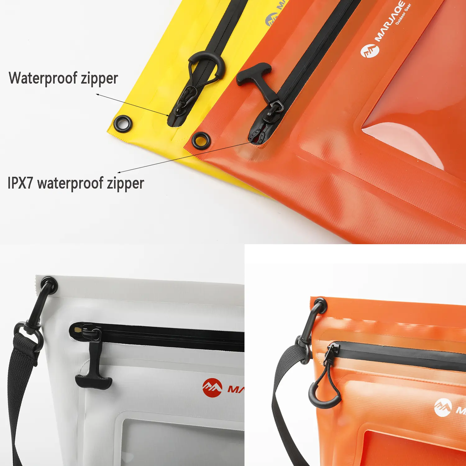 Dry Bag Touch Screen Waterproof Bags Shoulder Pack Mobile Phone Bags For Trekking Drifting Rafting Surfing Outdoor Sports Bags