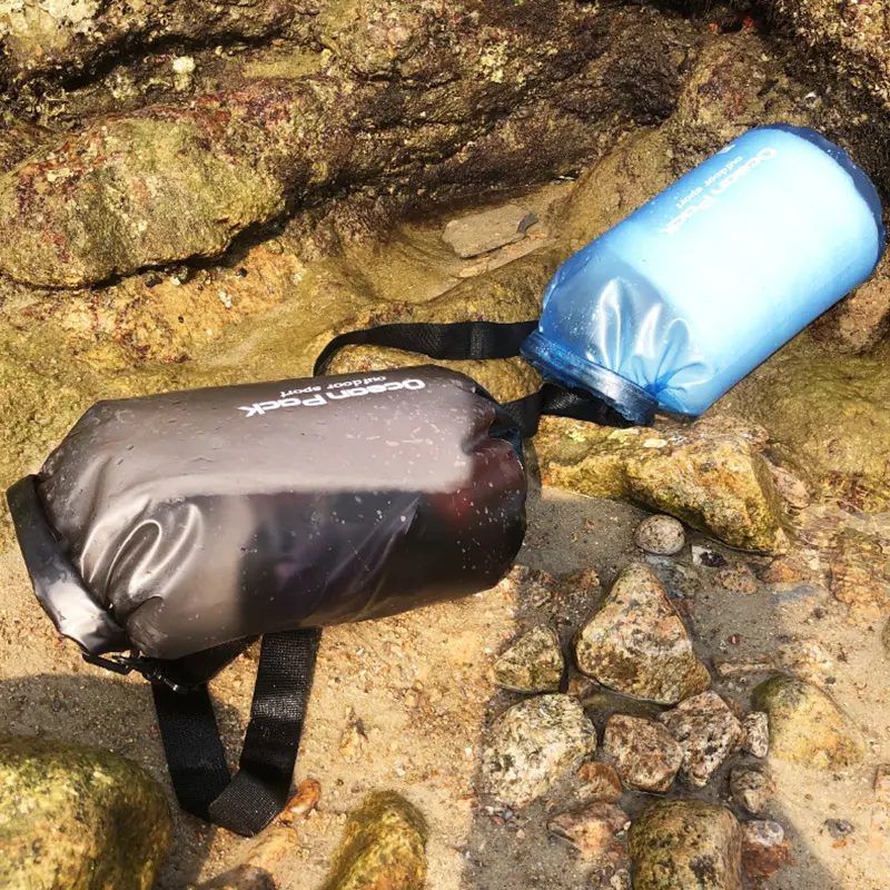 Waterproof Swimming Bag Dry Sack 5/10/15/20L Waterproof Floating Dry Gear Bags For Boating Fishing Rafting Swimming
