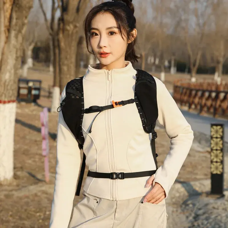 12L Running Hydration Vest Backpack Men Women Outdoor Sport Bags Trail Marathon Jogging Hiking Backpack Option Water Bag Flask
