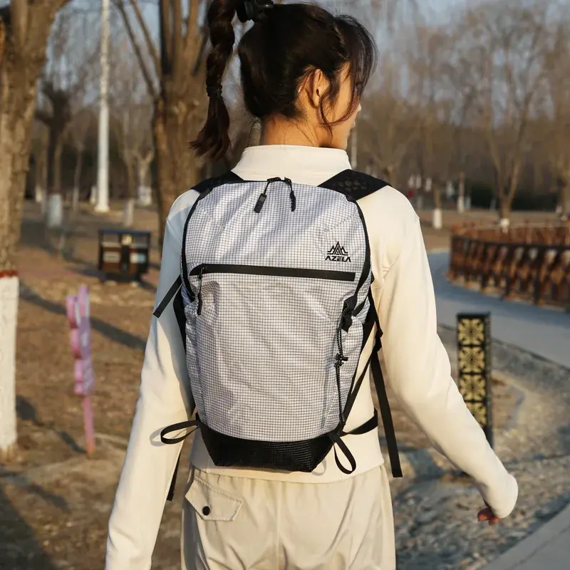 12L Running Hydration Vest Backpack Men Women Outdoor Sport Bags Trail Marathon Jogging Hiking Backpack Option Water Bag Flask