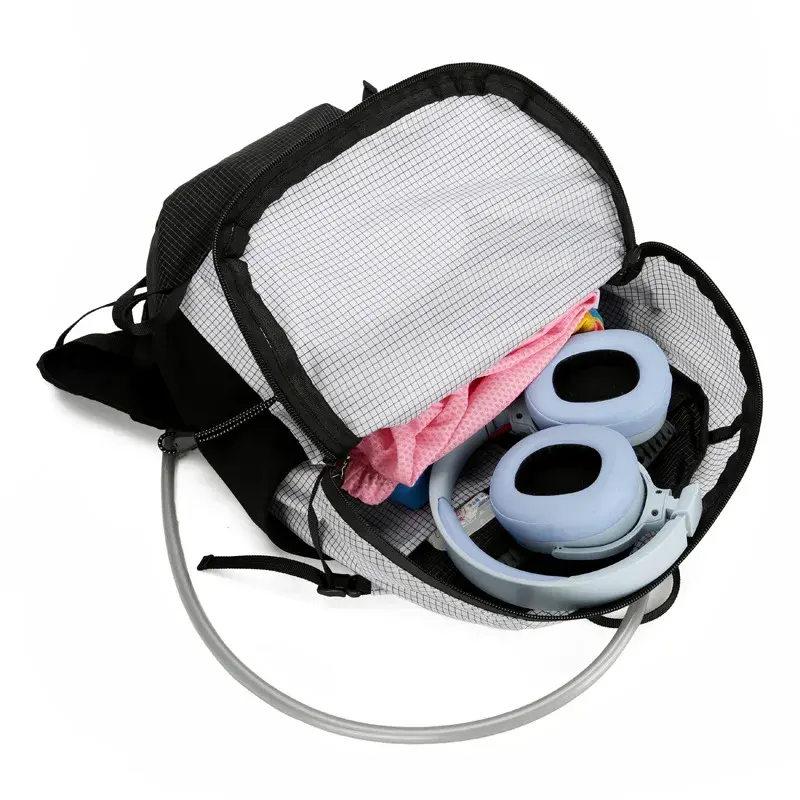 12L Running Hydration Vest Backpack Men Women Outdoor Sport Bags Trail Marathon Jogging Hiking Backpack Option Water Bag Flask